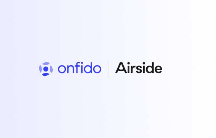 Onfido + Airside logos